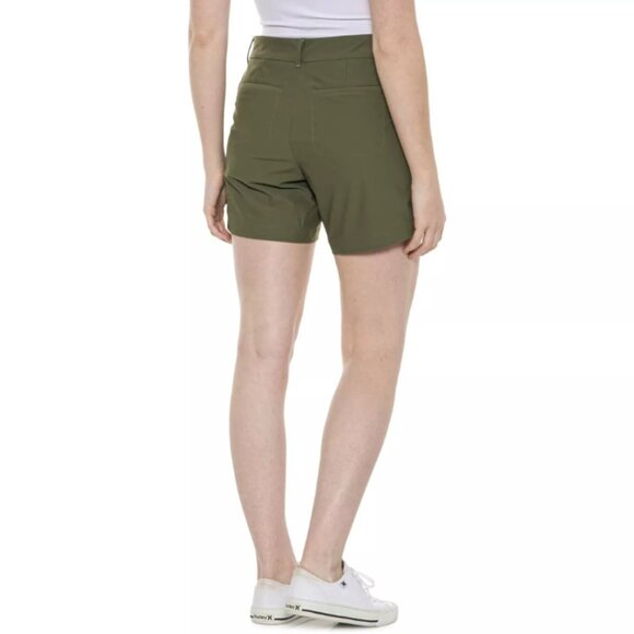 Spanx NWT Women's Canopy (Green) SUNSHINE Athletic Shorts, Size XLarge - Picture 4 of 7